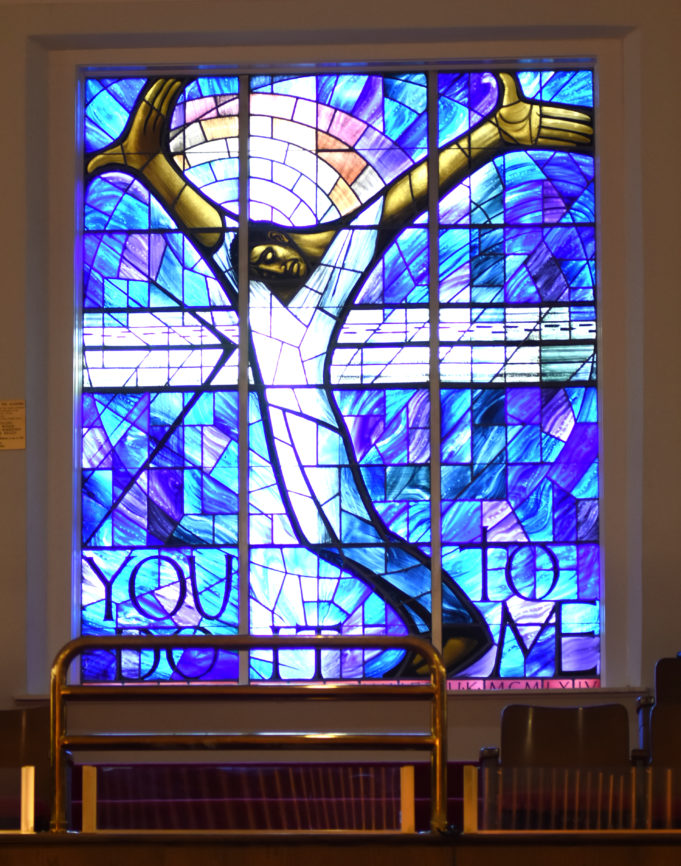 The iconic Wales Window inside 16th Street Baptist Church | The ...