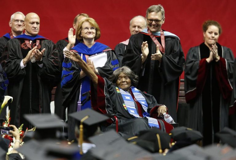 Autherine Lucy Foster, first Black student at University of Alabama