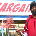 Lynn Pruitt, 63, of Northside of Bessemer purchased a rake for his sister